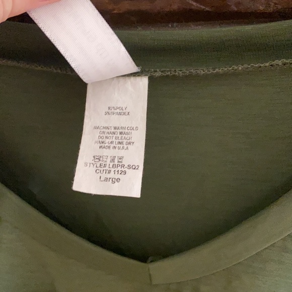 GIDDY UP GLAMOUR Green Tunic - Picture 3 of 4